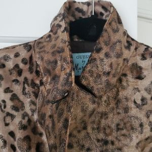Guess by Marciano cheetah coat
